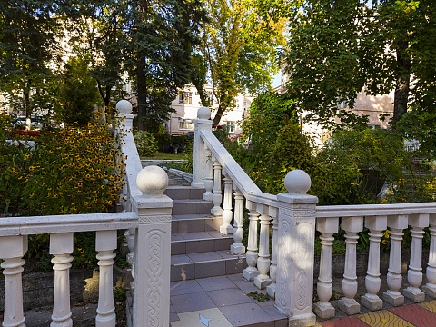 Санаторий «Здоровье» г. Железноводск. Территория